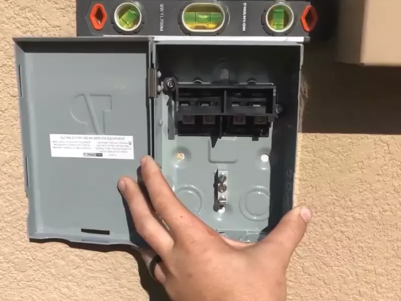 How to Install Ac Disconnect Box?