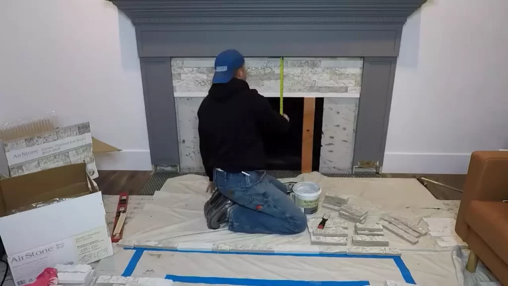 How to Install Air Stone on Fireplace