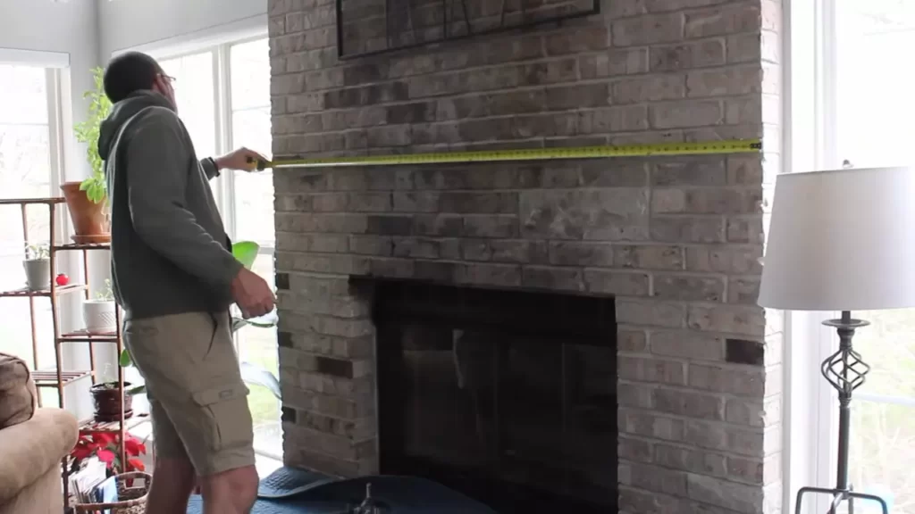 How to Install Fireplace Mantel on Brick