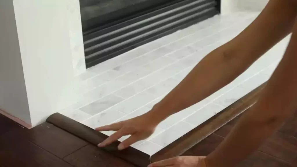 How to Install Tile Around Fireplace