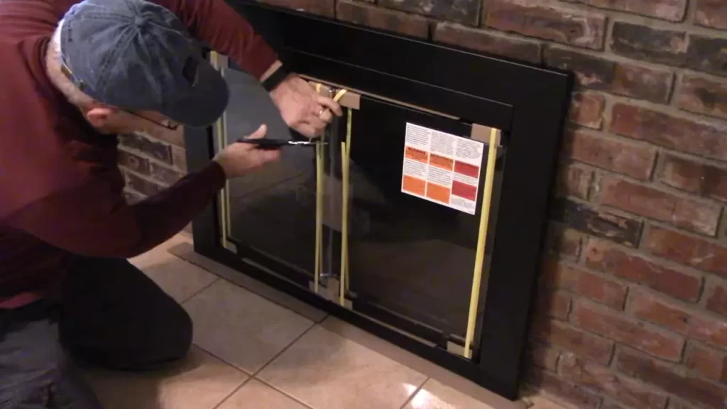 How to Install a Fireplace Door