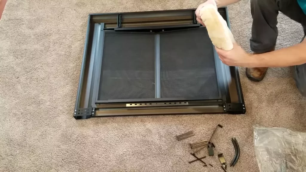 How to Install a Fireplace Screen