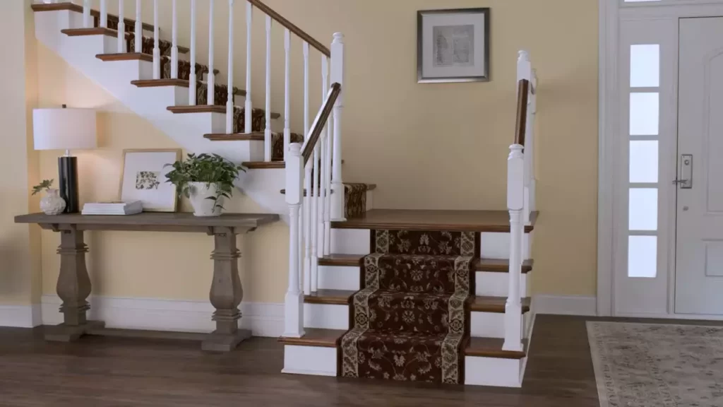 How to Install Carpet Runner on Stairs With a Landing