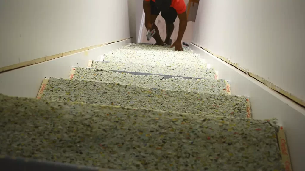 How to Install Carpet Stairs