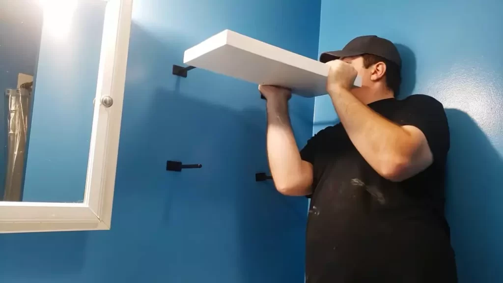 How to Install Floating Shelves With Brackets