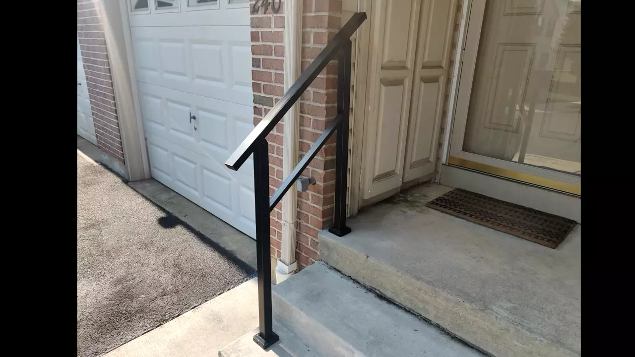 How to Install Hand Railing for Outside Stairs