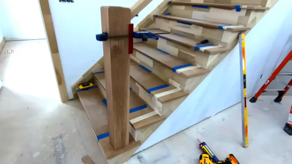 How to Install Handrail And Balusters on Stairs