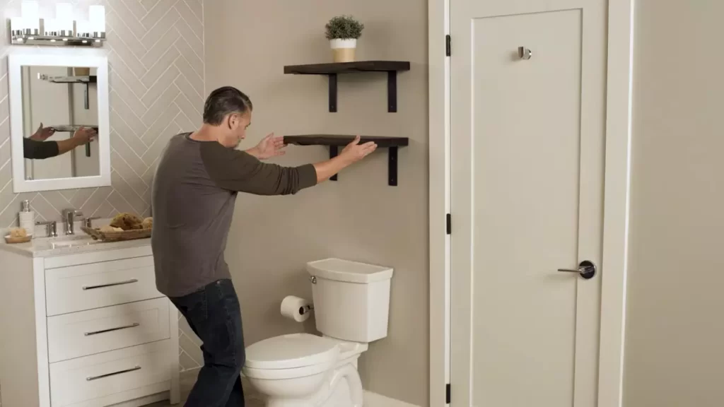 How to Install Shelves With Brackets