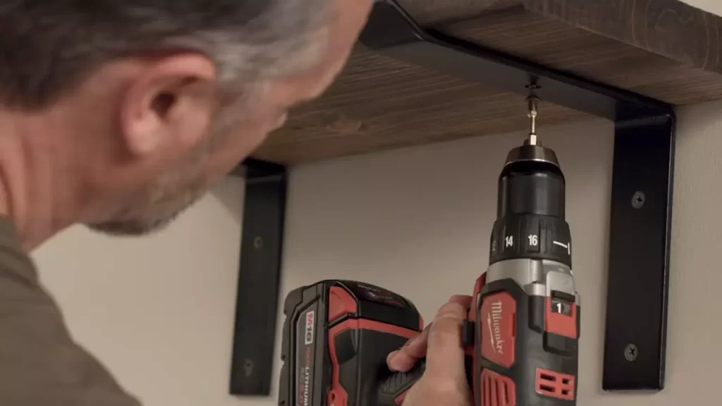 How to Install Shelves With Brackets