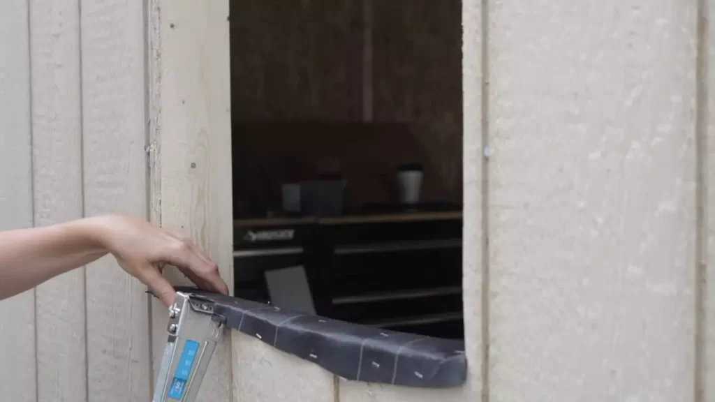 How to Install Window in Shed