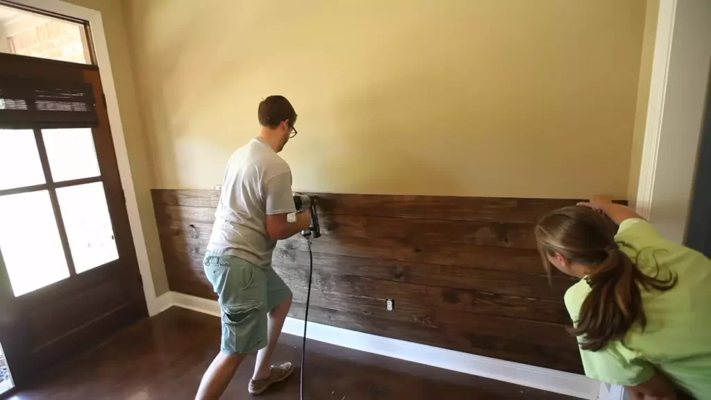 How to Install Wood Planks on Wall