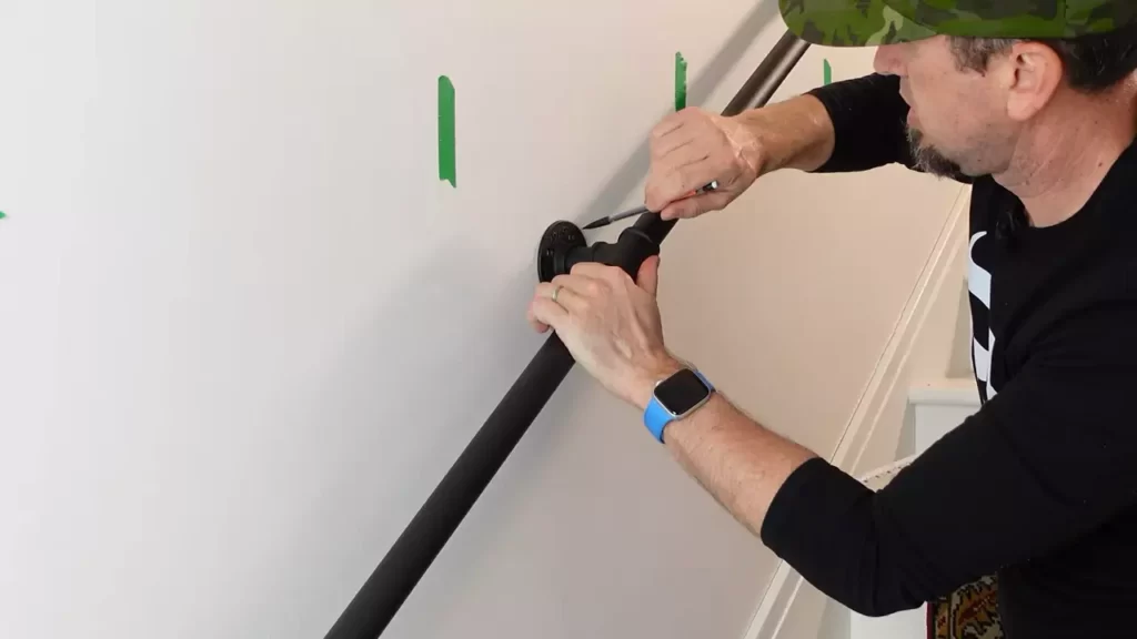 How to Install a Handrail on a Wall