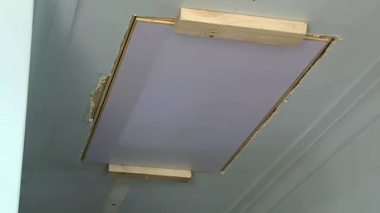 How to Install a Pull down Attic Ladder