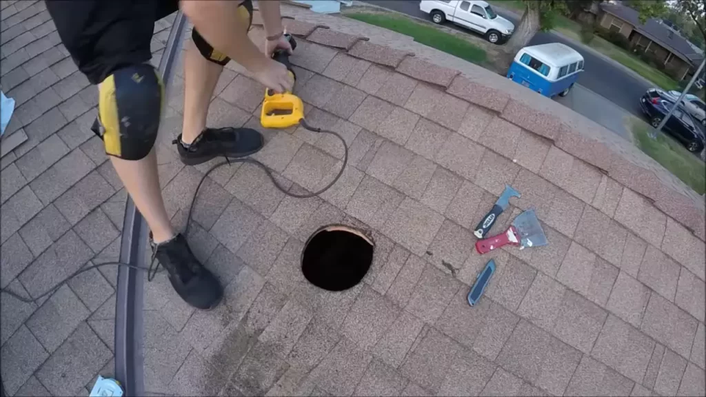 How to Install a Roof Vent for a Bathroom Fan